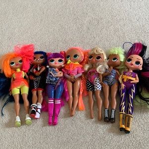 LOL OMG doll lot